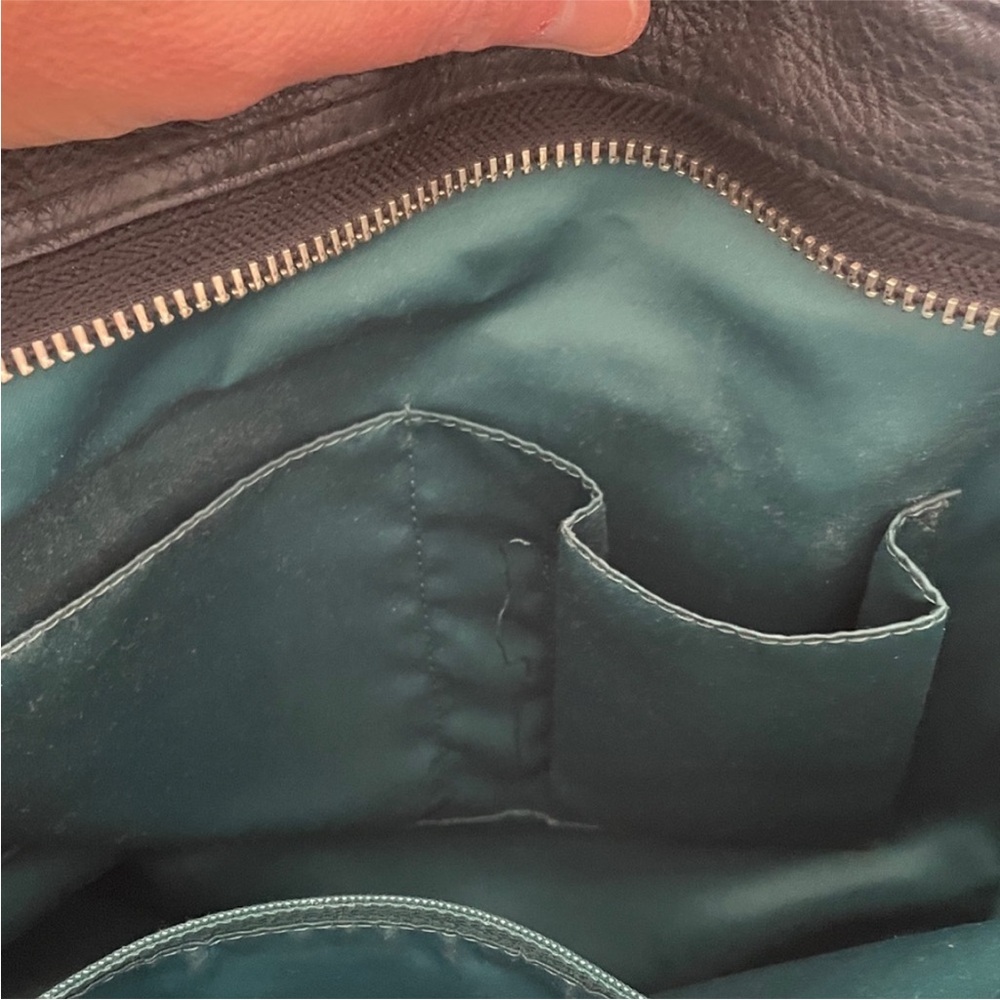 Coach Black Leather Woman’s Tote Bag - Picture 6 of 7